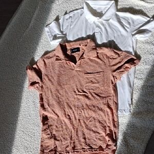 Lucky Brand Tan Polo Shirt